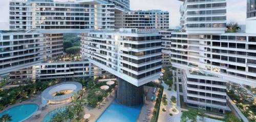 싱가포르의 신개념 아파트 디자인